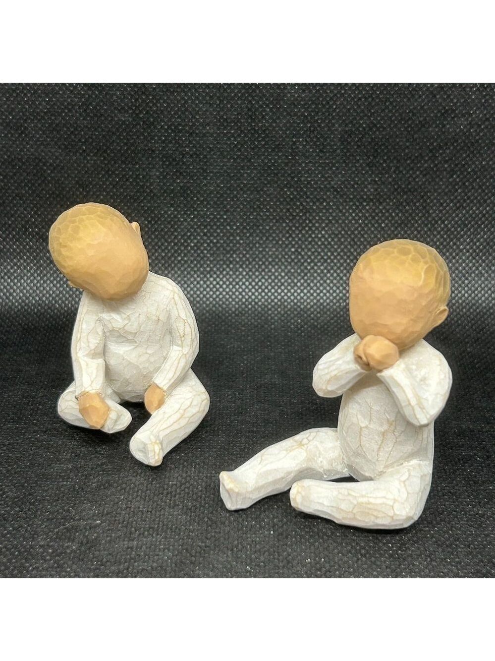 RARE Willow Tree "Two Together" Toddlers" figurines Set of 2